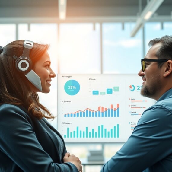 zadowoleni sprzedawcy