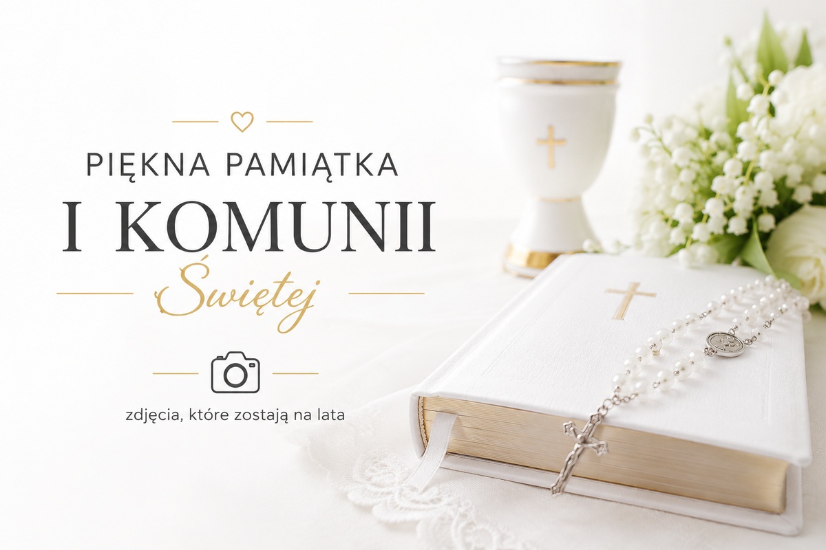 piękna pamiątka komunii